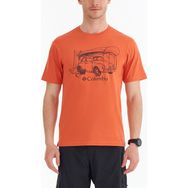 Columbia CS0312-850 Bugventure Erkek Turuncu Outdoor T-Shirt