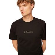 Columbia CS0339 Csc Branded Mini Emb Siyah Kisa Kollu Erkek T-shirt