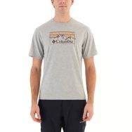 Columbia CS0340_044 Gri CSC Checkered Range Erkek Kısa Kollu T-Shirt
