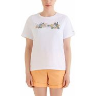 Columbia CS0366_100 Csc North Cascade Beyaz Kısa Kollu Kadın T-shirt