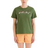 Columbia CS0366_352 Csc North Cascade Yeşil Kısa Kollu Kadın T-shirt