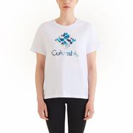 Columbia CS0367-100 Csc Gem Wisterian Beyaz Kısa Kollu Kadın T-shirt