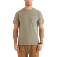 Columbia CS0373 Csc M Pfg Tarpon Print Ss Tee Haki Erkek T-shirt