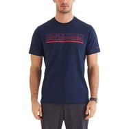 Columbia CS0379_466 Lacivert Csc Branded Nightscape Erkek Kısa Kollu T-Shirt