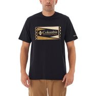 Columbia CS0402-010 Hex Flag Siyah Outdoor Erkek T-Shirt