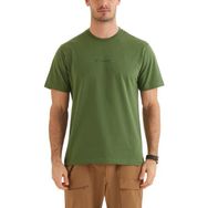 Columbia Csc Bar Split Graphic Koyu Yeşil Kısa Kollu Erkek T-shirt