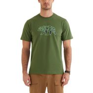 Columbia CSC Bearly Stroll Ladin Yeşili Kısa Kollu Erkek T-shirt
