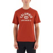Columbia Csc College Life Kiremit Kisa Kollu Erkek T-shirt