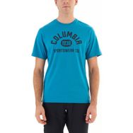 Columbia Csc College Life Petrol Mavisi Kisa Kollu Erkek T-shirt
