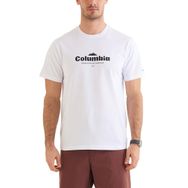 Columbia CSC Elevated High Beyaz Kısa Kollu Erkek T-shirt