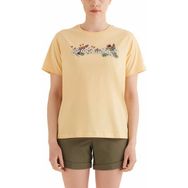 Columbia Csc North Cascade Sarı Kısa Kollu Kadın T-shirt