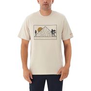Columbia CSC Peaked Sunscape Bej Kısa Kollu Erkek T-shirt