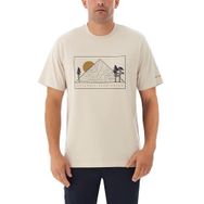Columbia CSC Peaked Sunscape Bej Kısa Kollu Erkek T-shirt