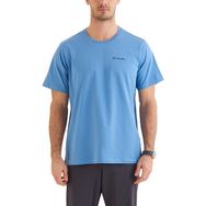 Columbia Csc Rocky Road Mavi Comfort Kısa Kollu Erkek T-shirt