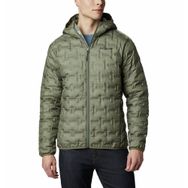 Columbia Delta Ridge Down Hooded Yeşil Erkek Kaz Tüyü Mont