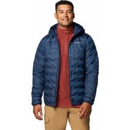 Columbia Delta Ridge II Down Kapüşonlu Lacivert Kaz Tüyü Erkek Mont