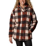 Columbia Icy Heights II Down Novelty Sıcak Bakır Kareli Kadın Ceket