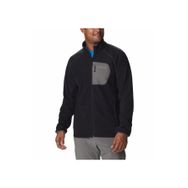 Columbia M Outdoor Tracks Full Zip Erkek Polar Üst Siyah Sweatshirt