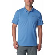 Columbia Utilizer Mavi Kısa Kollu Polo Erkek T-shirt