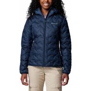 Columbia WK2769 Delta Ridg II Down Hooded Jacket Lacivert Kadın Outdoor Mont