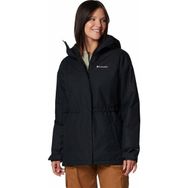 Columbia WL2638-010 Hikebound II Long Insulated Siyah Kadın Mont