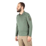 Combat Tactical 802 Pike Polo Yaka Uzun Kollu Taktik Haki Tişört