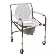 Comfort Plus Dm696 Tekerlekli Kovalı Komot Tuvalet Sandalyesi