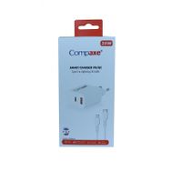 Compaxe CTA-350TI 35 W 5 V 3 A PD-QC+ Type C to Lightning Şarj Kablosu