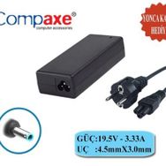 CompaxeCLH-U308 Compaxe CLH-308 Hp 19V-3.33A 4.5-3.0 Pin Notebook Adaptörü