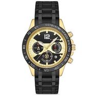 Comwatch 3008-BGBG Çelik Kordon Analog Cronolu Kol Saati