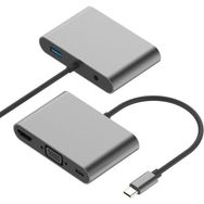 Concord BYL-2002 USB-C To HDTV VGA & Audio & USB & PD Çevirici