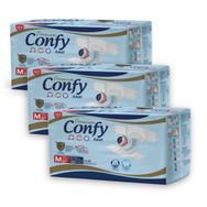 Confy Adult 30'lu 3 Paket Medium Yetişkin Bezi