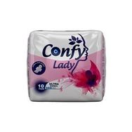 Confy Lady 10 Adet 3 Paket Normal Maxi Hijyenik Ped