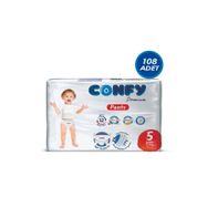 Confy Premium No:5 Junior 108 Adet Külot Bebek Bezi