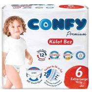 Confy Premium No:6 Extra Large Külot Bebek Bezi