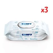 Confy Premium Sensitive 120 Adet Islak Mendil