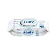 Confy Premium Soft Care 100 Adet 12 Paket 1200 Yaprak Islak Mendil