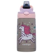 Contigo Gizmo Flip Unicorn Çelik 420 ml Pembe Çocuk Suluğu
