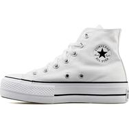 Converse 560846C Chuck Taylor All Star Platform Canvas Unisex Siyah-Beyaz Günlük Sneaker Ayakkabı