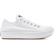 Converse 570257C Chuck Taylor All Star Move Canvas Platform Kadın Beyaz Sneaker Ayakkabı