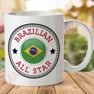 Converse Brazilian All Star Baskılı Kupa