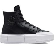 Converse Chuck Taylor All Star Cruise Leather Siyah Kadın Platform Deri Günlük Ayakkabı