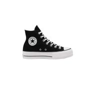 Converse Chuck Taylor All Star Platform Canvas 560845C Unisex Siyah/Beyaz Günlük Sneaker Ayakkabı