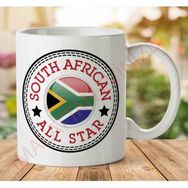 Converse South African All Star Baskılı Kupa