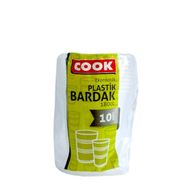 Cook Ekonomik 180 cc x 10 Plastik Bardak