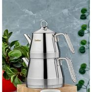 Cooker CKR2971 Alesta Aile Boyu Gümüş Çaydanlık