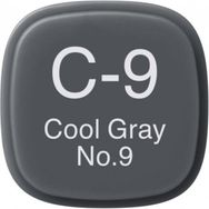 Copic C9 Cool Gray No.9 Markör Kalem