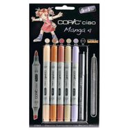Copic Ciao Marker Set 5+1 Manga 4 Marker Set