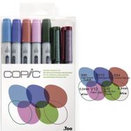 Copic Ciao Nature Doodle 5+2 Set Markör Kalem Kit
