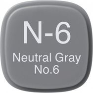 Copic N-6 Neutral Gray No.6 Markör Kalem